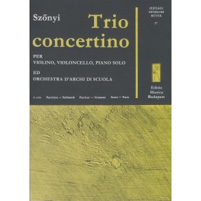 Trio concertino : für Violine, Violoncello, Klavier und Streichorchester