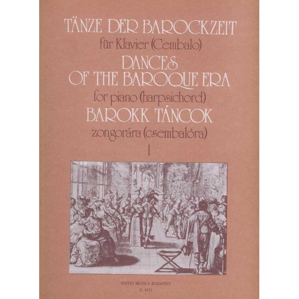 T&auml;nze der Barockzeit I