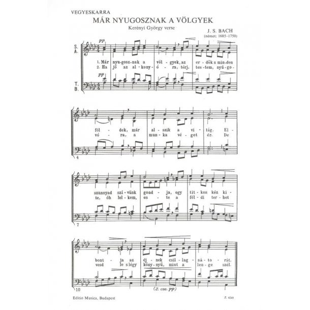 M&aacute;r nyugosznak a v&ouml;lgyek : Szerelmi panasz