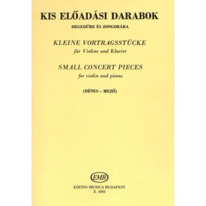 Kleine Vortragsstücke : für Violine und Klavier