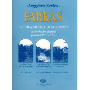 Piccola Musica Di Concerto Für Streichorchester