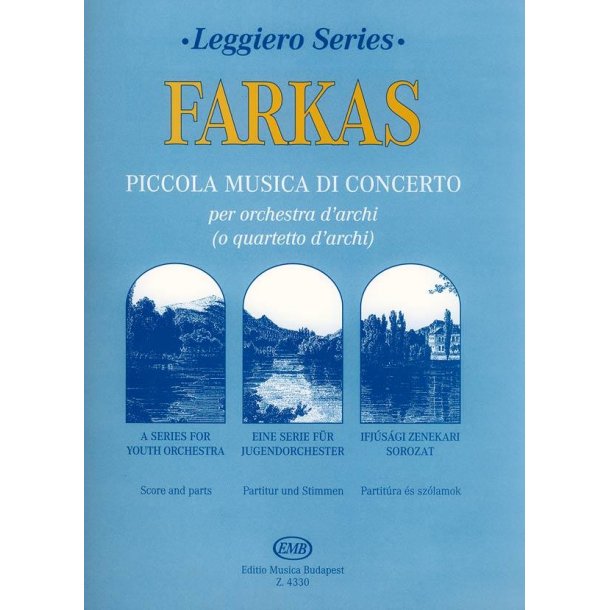 Piccola Musica Di Concerto F&uuml;r Streichorchester