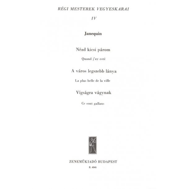 Old Masters' Mixed Choruses V4