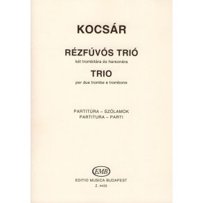 Trio für 2 Trompeten und Posaune : für 2 Trompeten und Posaune