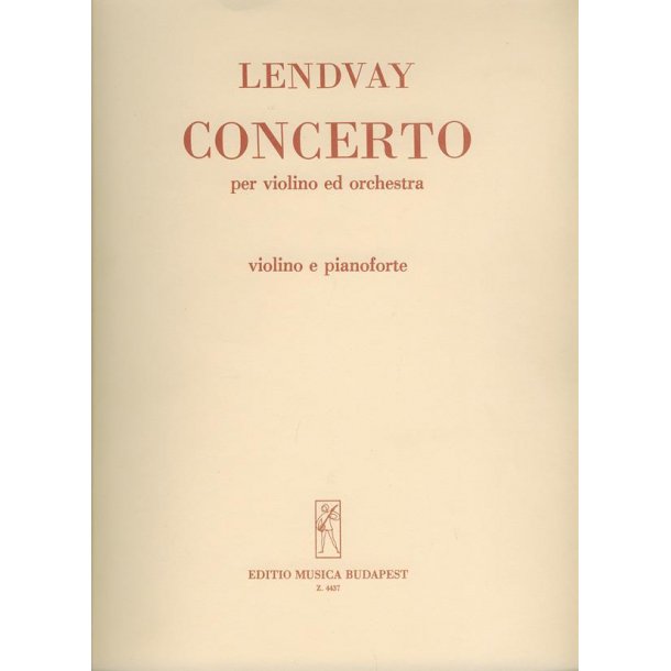 Konzert f&uuml;r Violine und Orchester