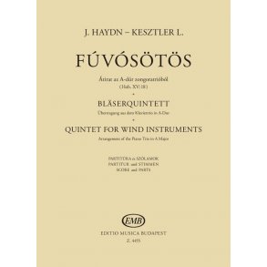 Bläserquintett : Übertragung aus dem Klaviertrio A-Dur
