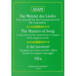 Die Meister des Liedes VII-a Lieder von Mozart, B : Lieder von Mozart, Beethoven, Mendelssohn und Schumann (hoche Stimme)