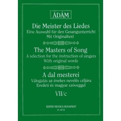 Die Meister des Liedes VII-c Lieder von Brahms, F : Lieder von Brahms, Franz, Grieg, Tschaikowsky und Rimsky-Korsakov (hoche Stimme)