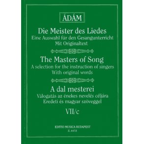 Die Meister des Liedes VII-c Lieder von Brahms, F : Lieder von Brahms, Franz, Grieg, Tschaikowsky und Rimsky-Korsakov (hoche Stimme)