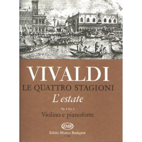 Le quattro stagioni, op. 8 no. 2. L'estate RV 31 : no. 2. L'estate RV 315 (F.I. No. 23, P.V. 336)