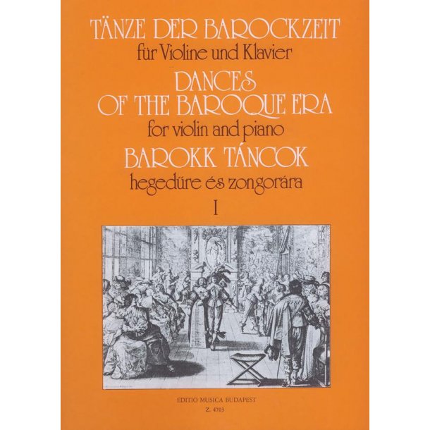 T&auml;nze der Barockzeit I