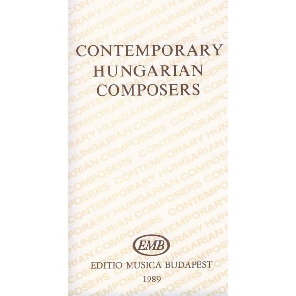 Contemporary Hungarian Composers