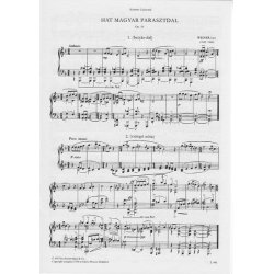 Ungarische Bauernlieder Op. 19 Serie 1