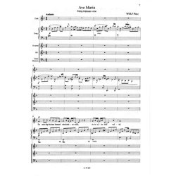 Ave Maria : Voice and guitar - voice and piano - voice, mixed choir and piano