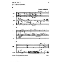 Konzert f&uuml;r Violine und Orchester