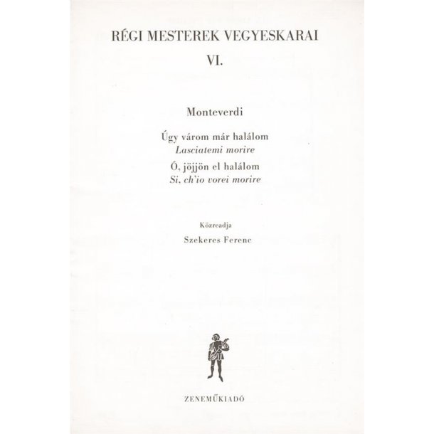 Old Masters' Mixed Choruses V6