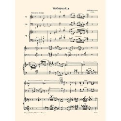 Sonata a tre f&uuml;r Violine, Violoncello und Klavie : f&uuml;r Violine, Violoncello und Klavier
