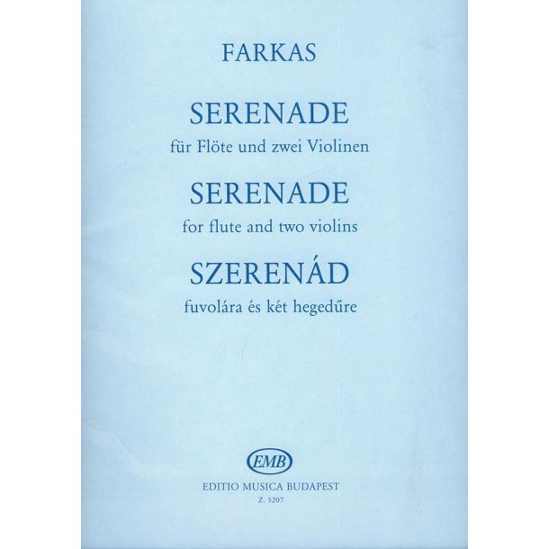 Serenade : f&uuml;r Fl&ouml;te und zwei Violinen
