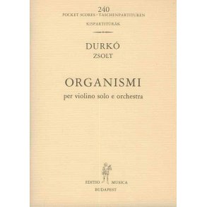 Organismi : für Violine und Orchester - Concertos