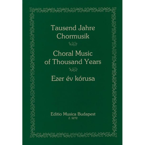 TAUSEND JAHRE CHORMUSIK