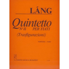 Bläserquintett Nr. 2 : Trasfigurazioni'