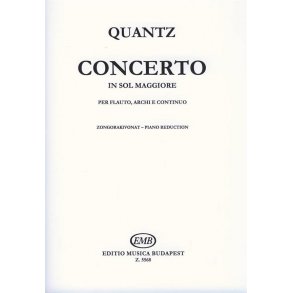 Concerto In Sol Maggiore Per Flauto, Archi E Con