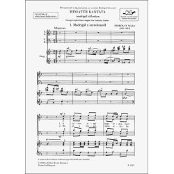 Miniat&uuml;r kant&aacute;ta