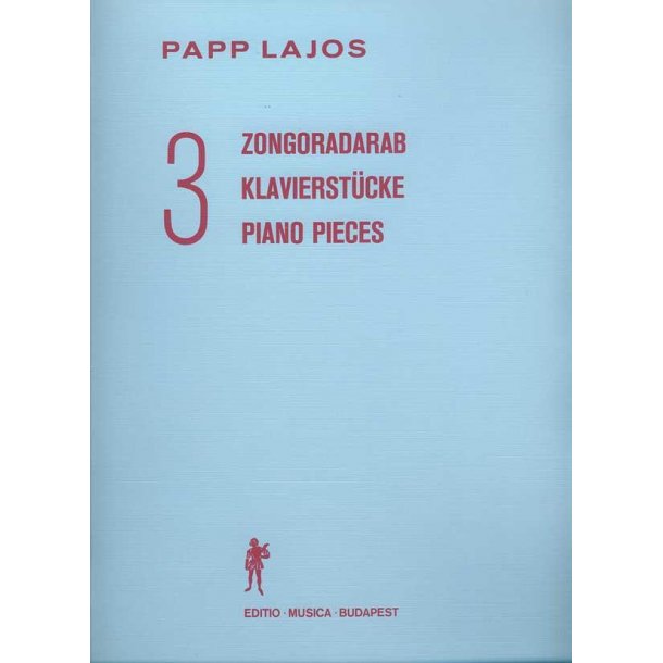 3 Klavierst&uuml;cke - 3 Piano Pieces