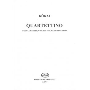 Quartettino für Klarinette, Violine, Viola und V : für Klarinette, Violine, Viola und Violoncello