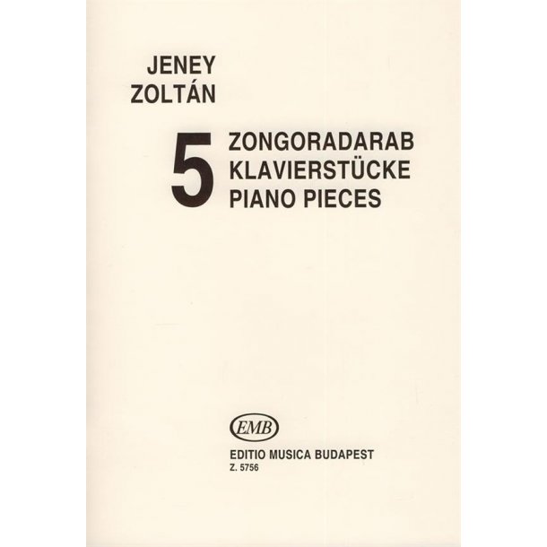 F&uuml;nf Klavierst&uuml;cke