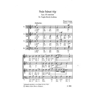 Régi mesterek vegyeskarai V11