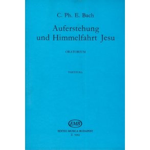 Auferstehung Und Himmmelfahrt Jesu Oratorium Für