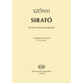 Lament : für Alto Solo, Flöte, Viola und Cimbalom