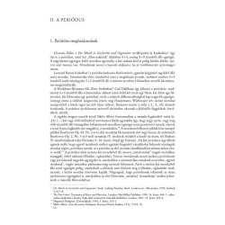 A Klasszikus Peri&oacute;dus