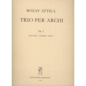 Streichtrio op. 3