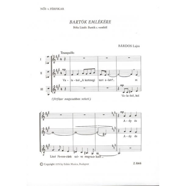 Bart&oacute;k eml&eacute;k&eacute;re