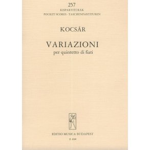Variazioni für Bläserquintett : für Bläserquintett