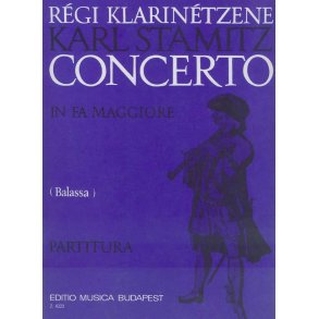 Concerto In Fa Maggiore Per Clarinetto E Orchest