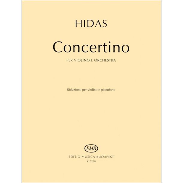 Concertino : f&uuml;r Violine und Orchester