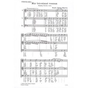 Már búcsúmat veszem