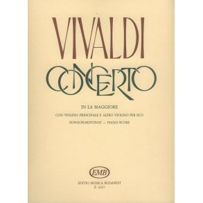 Concerto in la maggiore per 3 violini, archi e c : per 3 violini, archi e cembalo RV. 552 (F.I. No. 139, P.V. 222)