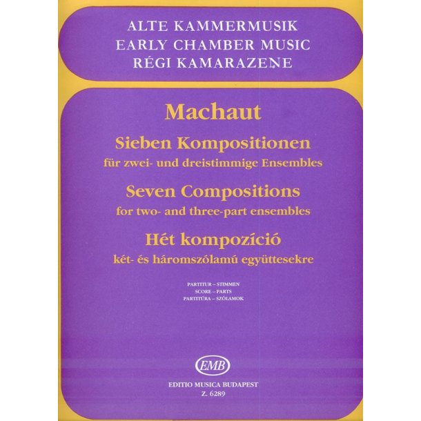 Sieben Kompositionen : f&uuml;r zwei- und dreistimmige Ensembles