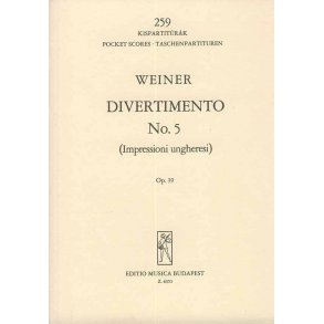 Divertimento Nr. 5 op. 39 (Impressioni ungheresi)