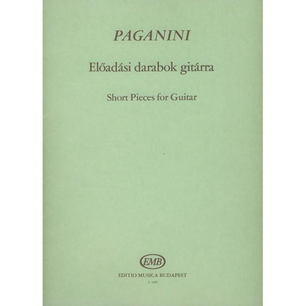Kleine St&uuml;cke f&uuml;r Gitarre