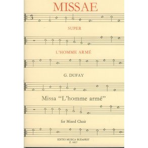 Missa L'homme arme für gem. Chor : für gem. Chor