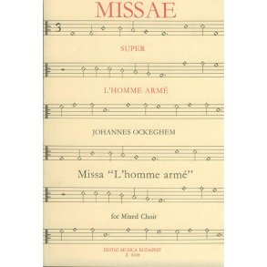 Missa L'homme arme für gem. Chor : für gem. Chor
