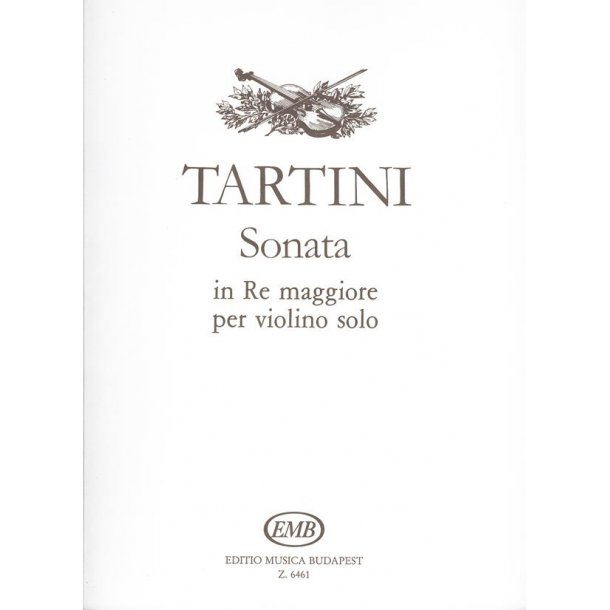 Sonate in re maggiore per violino solo : per violino solo