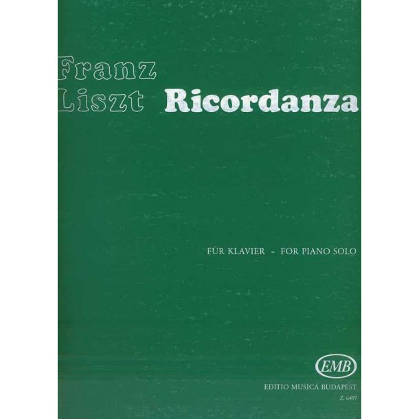 Et&uuml;den No.9 Ricordanza