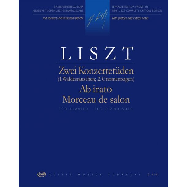 Two Concert Studies, Ab irato, Morceau de salon : Waldesrauschen, Gnomenreigen