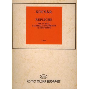 Repliche : für Flöte und Cimbalom (Clavicembalo)